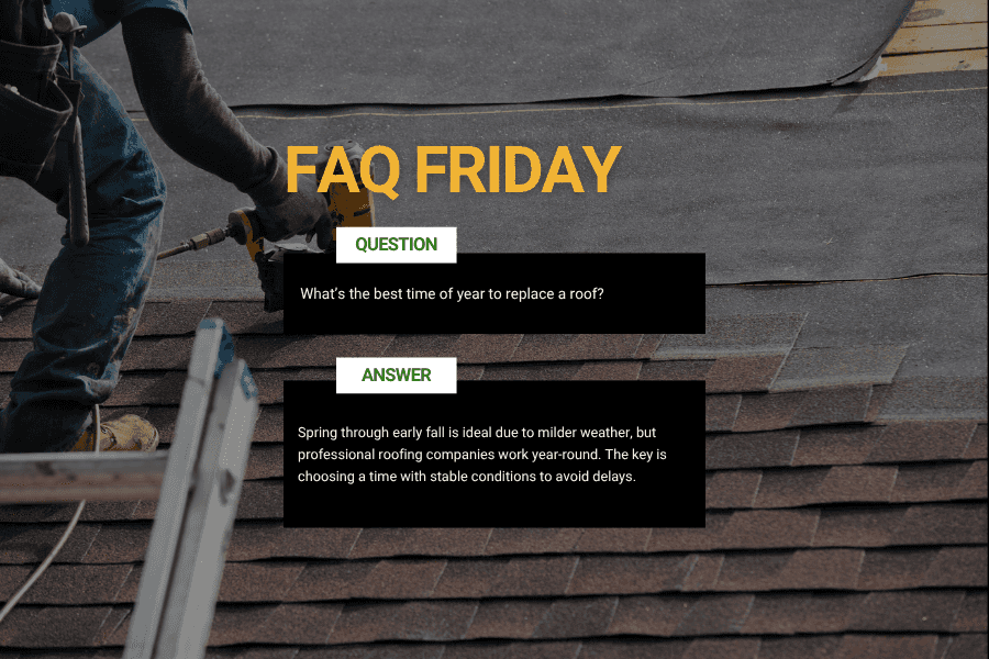 FAQ Friday with 10 Men Roofing