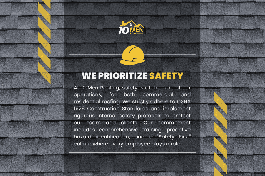 We're committed to safety. 